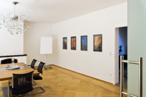Besprechungsraum der Versicherungsmakler Hässler in Bamberg